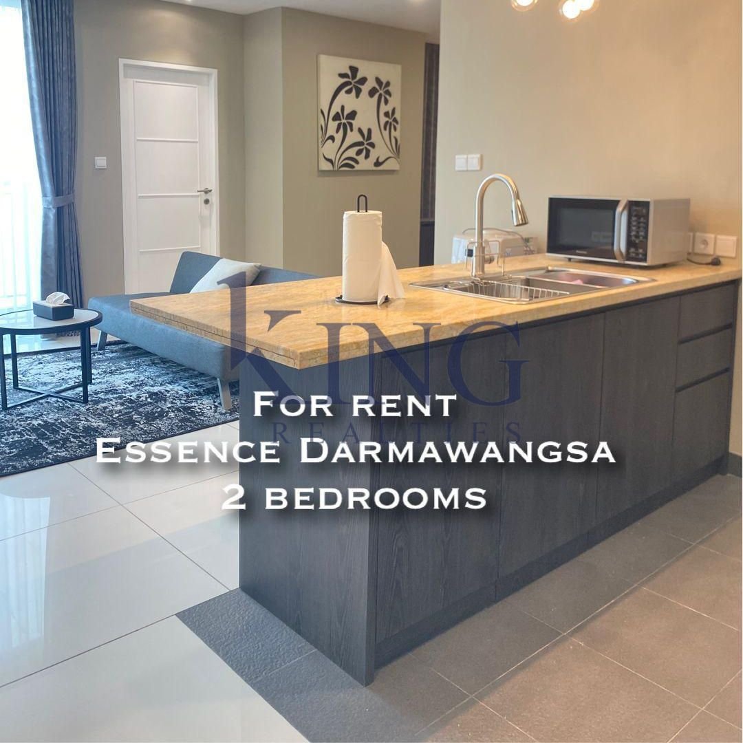 3 FOR RENT Essence Darmawangsa Apartment 2 BR