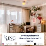 sewa apartemen thamrin residence  2 kamar