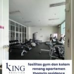 fasilitas gym dan kolam renang apartemen thamrin residence